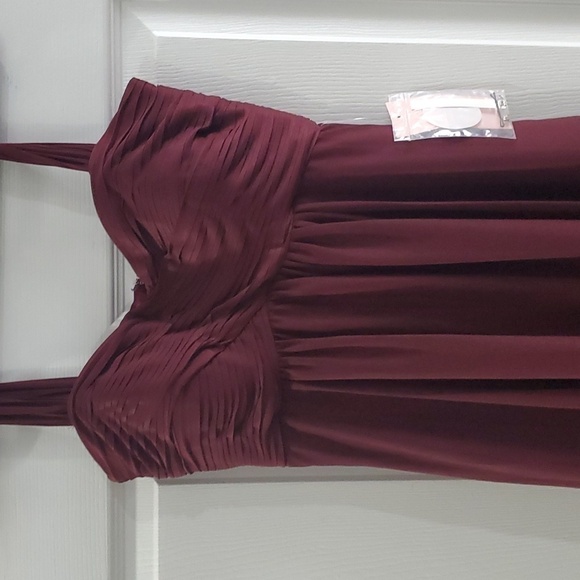 Birdy Grey Maria Convertible Long Maxi Dress Cabernet NEW Small S - Picture 10 of 17